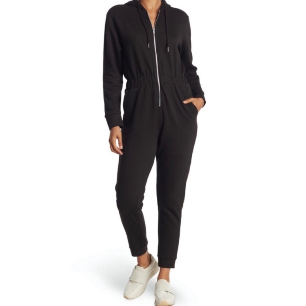 NWT and in packaging WeWoreWhat Black Jumpsuit size small